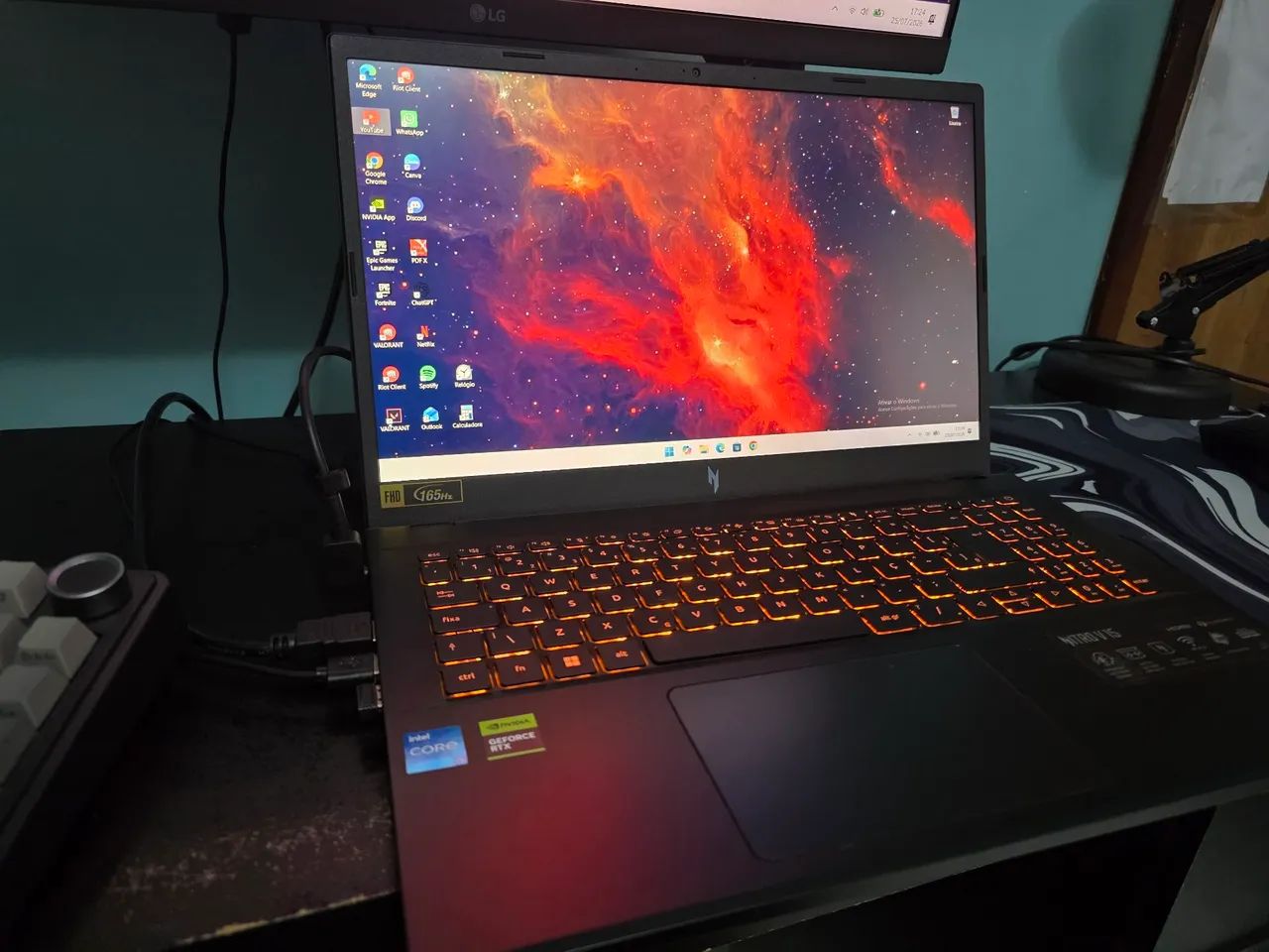 Notebook acer nitro v15 52