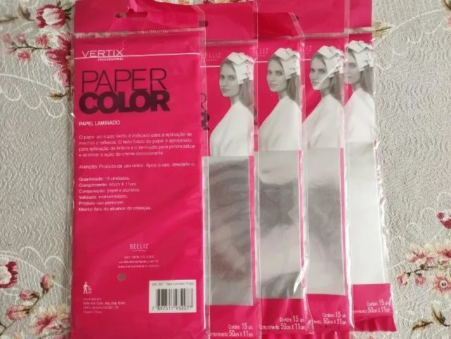 Lenços e folhas de depilação mais laminado reflexos - Foto 3