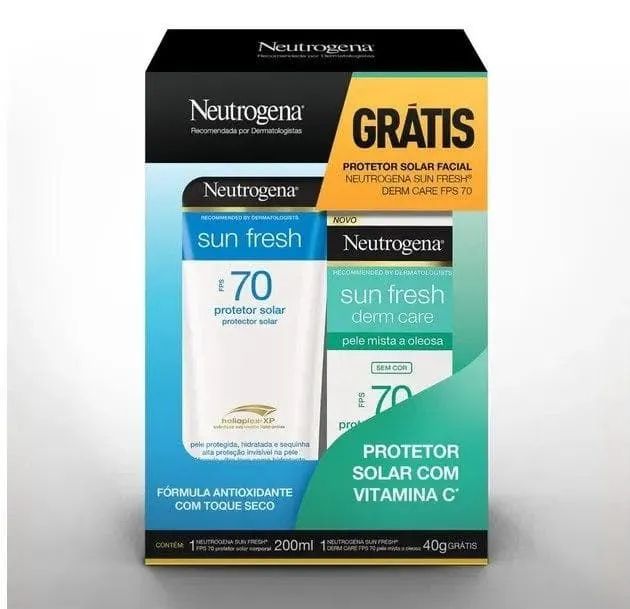 Protetor solar 70 FPS Neutrogena 