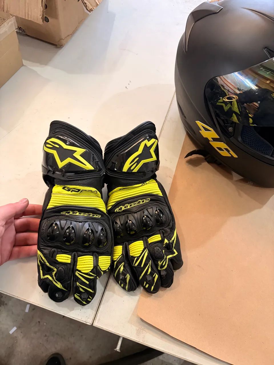 Luva alpinestars gp pro R3 - Foto 2