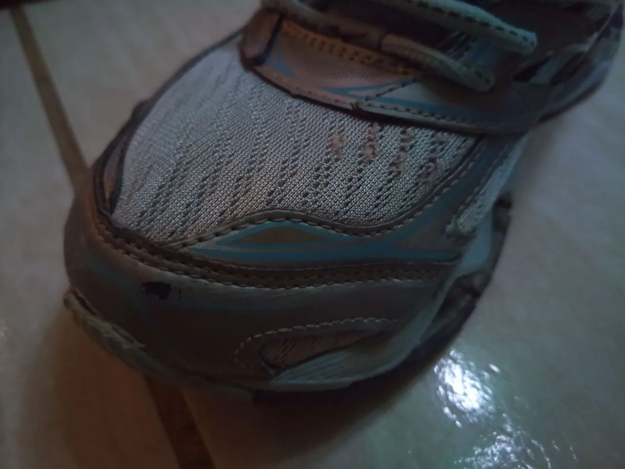 Mizuno pro 8 azul zera se vim no resumo posso abaixar preço  - Foto 2