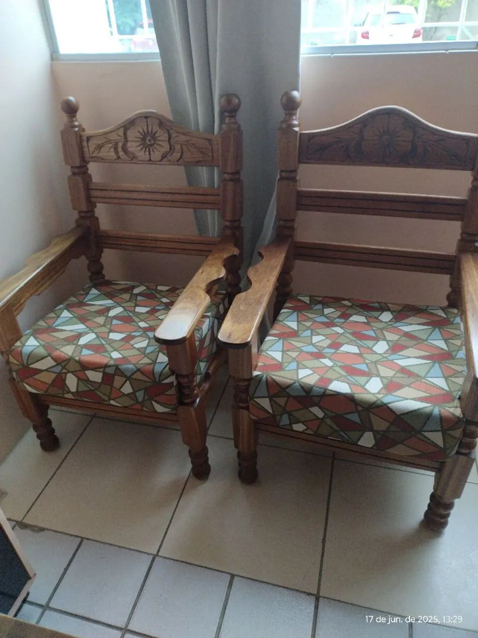 Sofá madeira maciça  - Foto 5