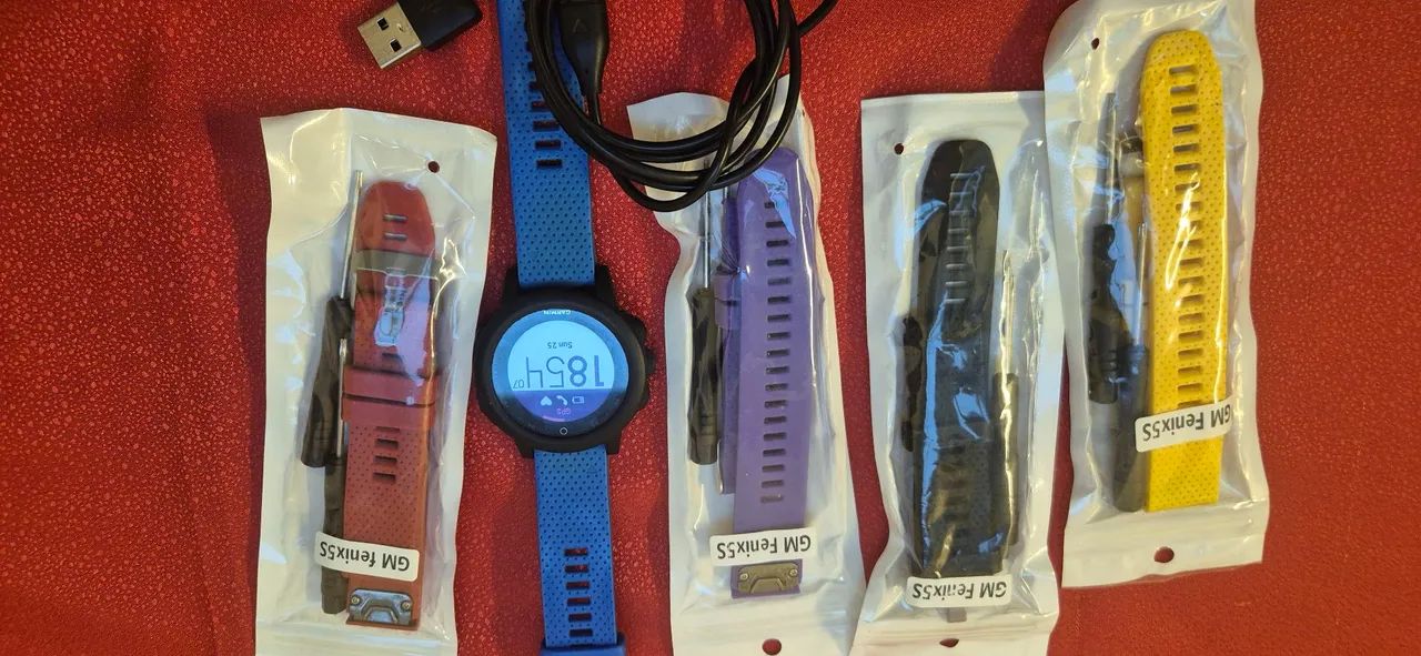 Relógio Garmin Fênix 5S Saphire  - Foto 2