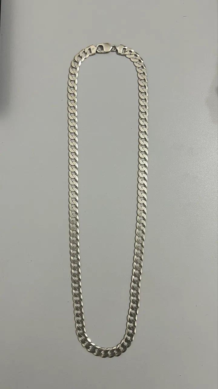 Corrente de prata 925 maciça - 65,7g - Foto 2