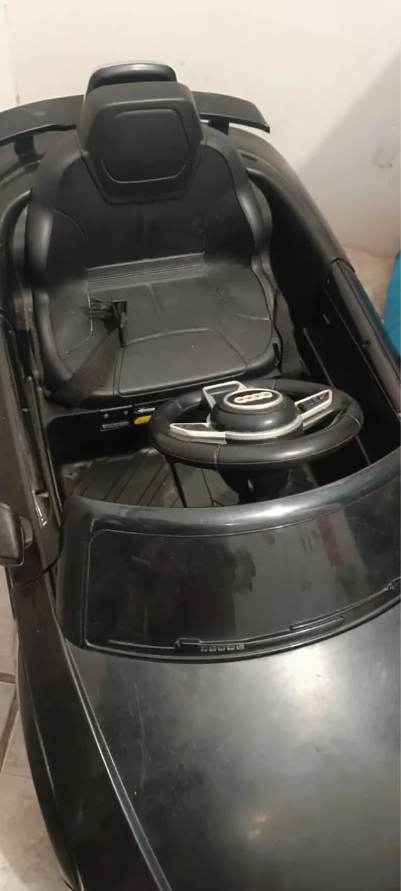 Carrinho Elétrico Preto Audi TT - Foto 2