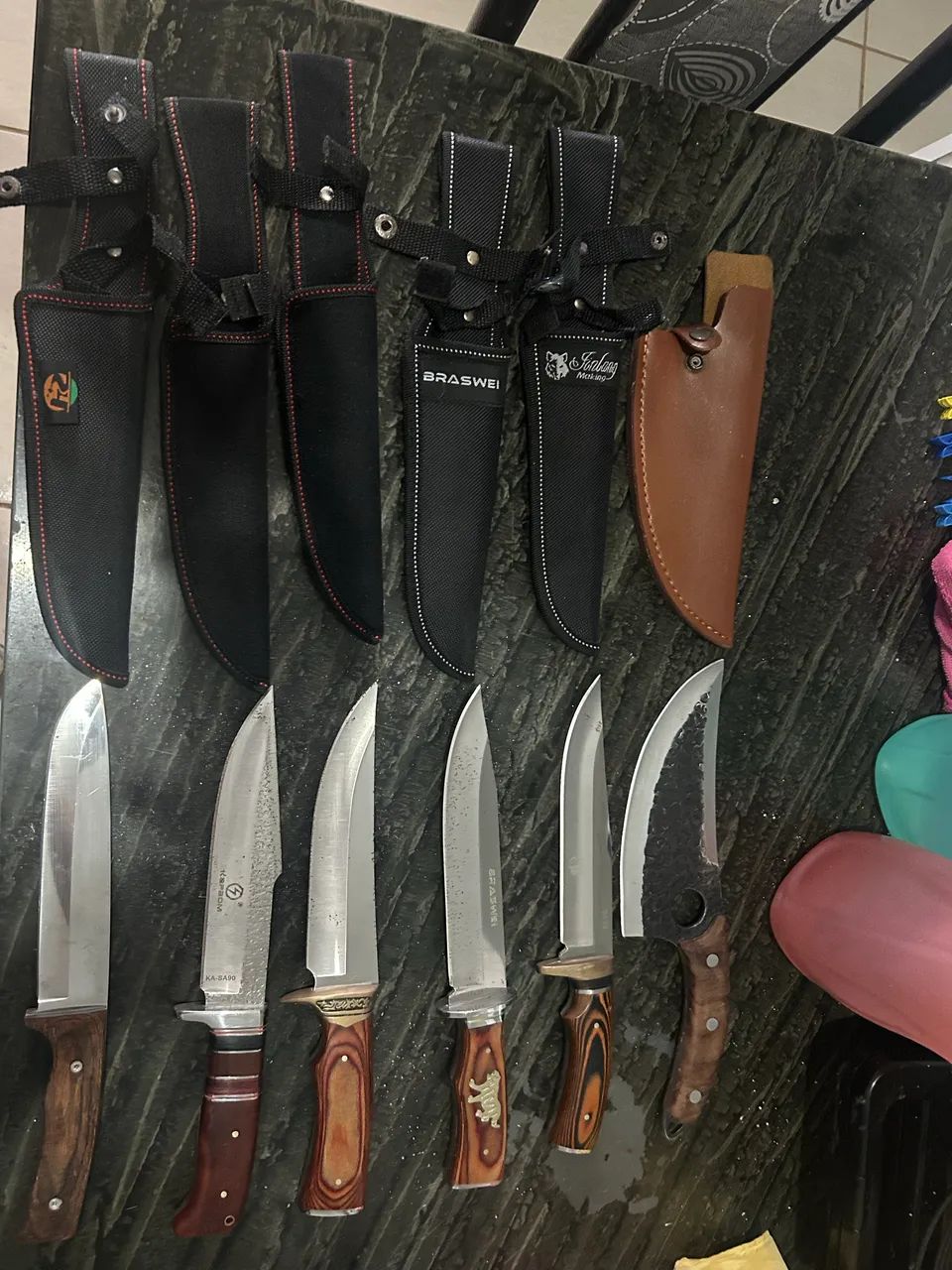 Faca de churrasco ou decoração - Foto 3