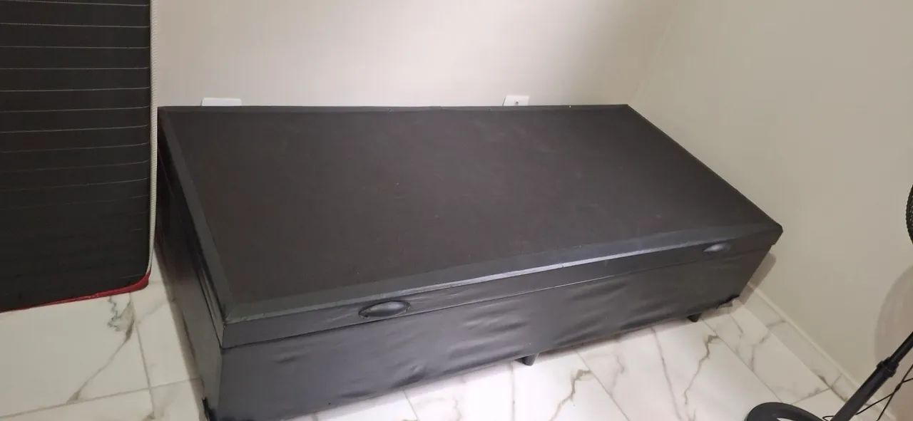 Cama box baú com colchão solteiro - Foto 3