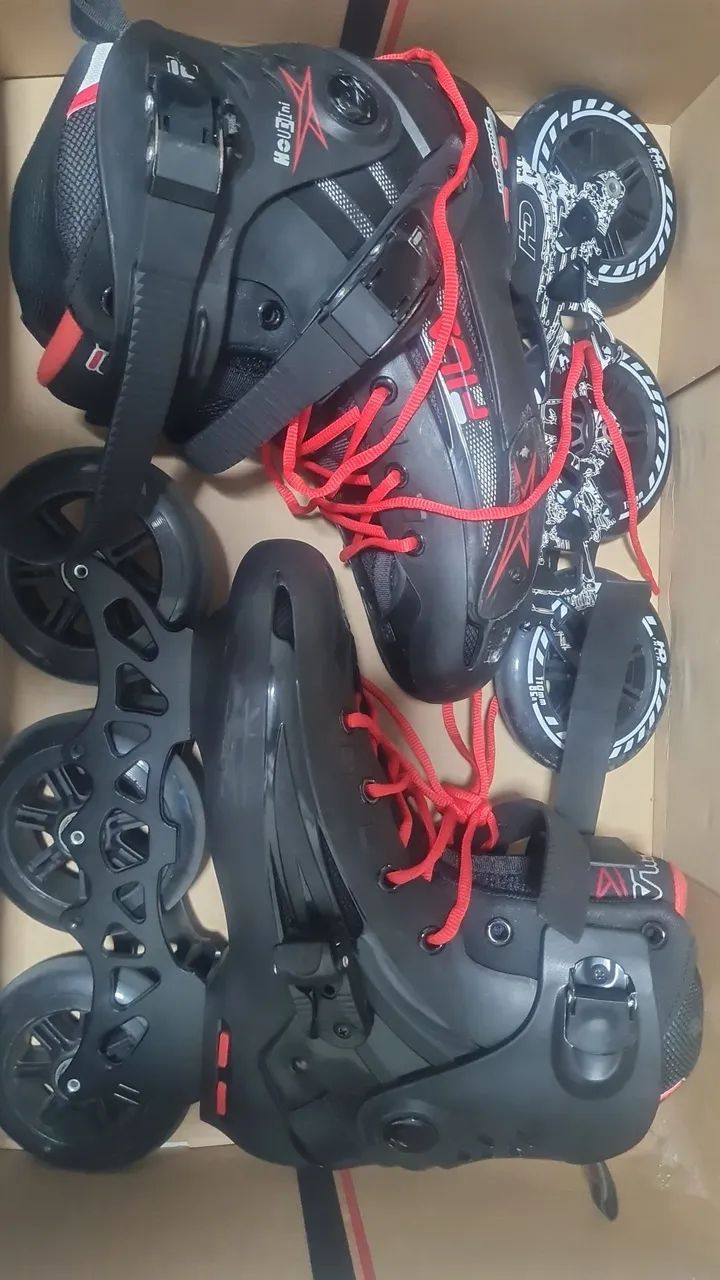 Patins fila com todas de silicone - Foto 3