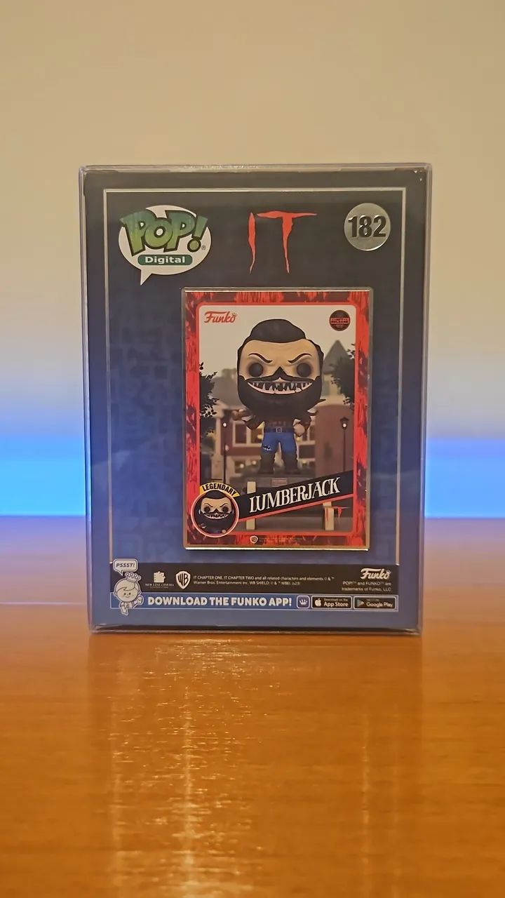 Funko Pop The Lumberjack NFT IT Exclusivo 1800 peças #182