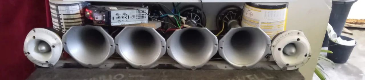 Kit 4 cornetas jbl 400w 8homs - Foto 3