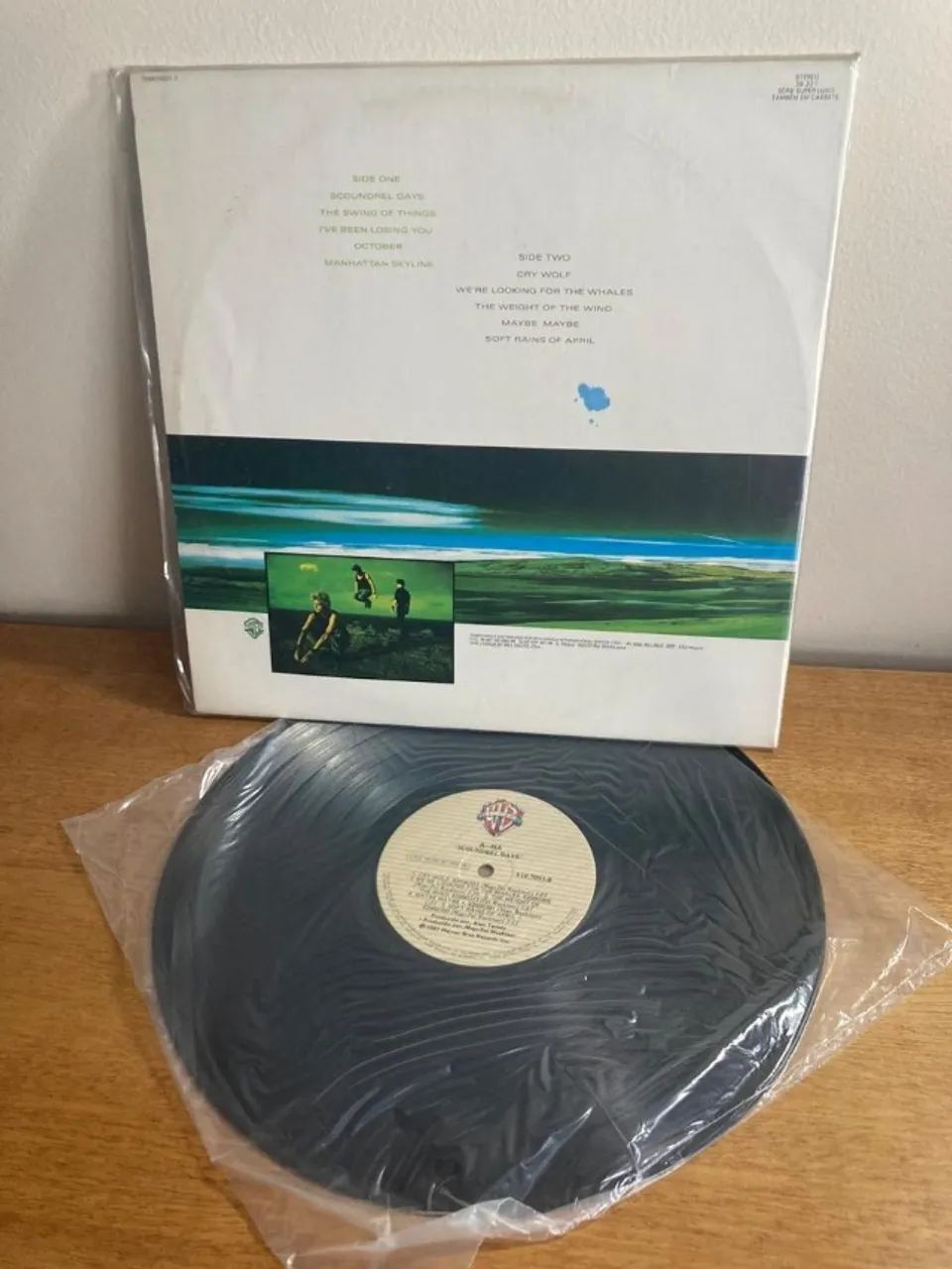 LP/Vinil A - Ha - " Scoundrel days " - 1986 - raridade - Foto 4