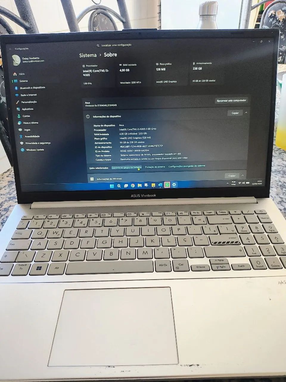 Notebook Asus 
