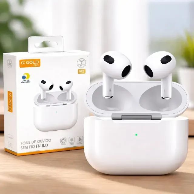 Fone de Ouvido Bluetooth - FNBJ3 Compatível com Toque - Foto 2