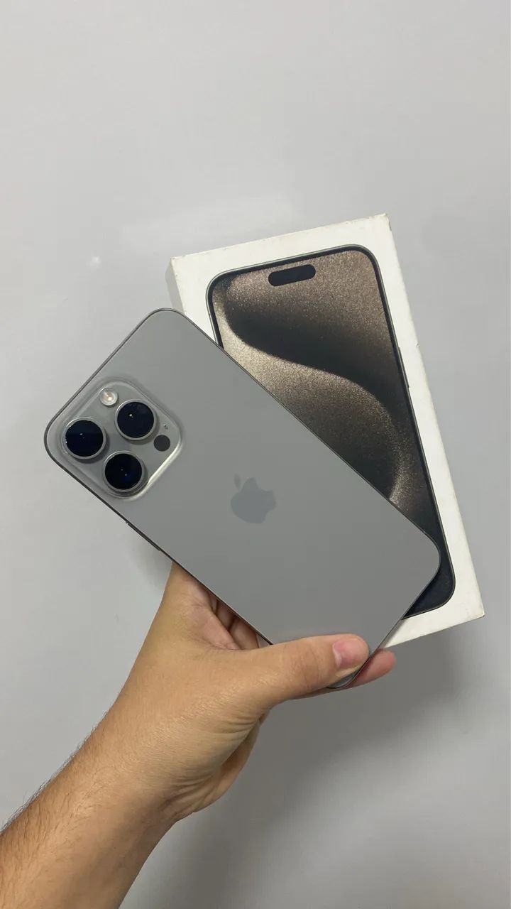 IPHONE 15 PRO MAX 256 GB VALOR NEGOCIÁVEL - Celulares e