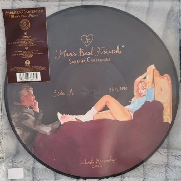 Lp Vinil Sabrina Carpenter - Man's Best Friend Picture Disc - CDs