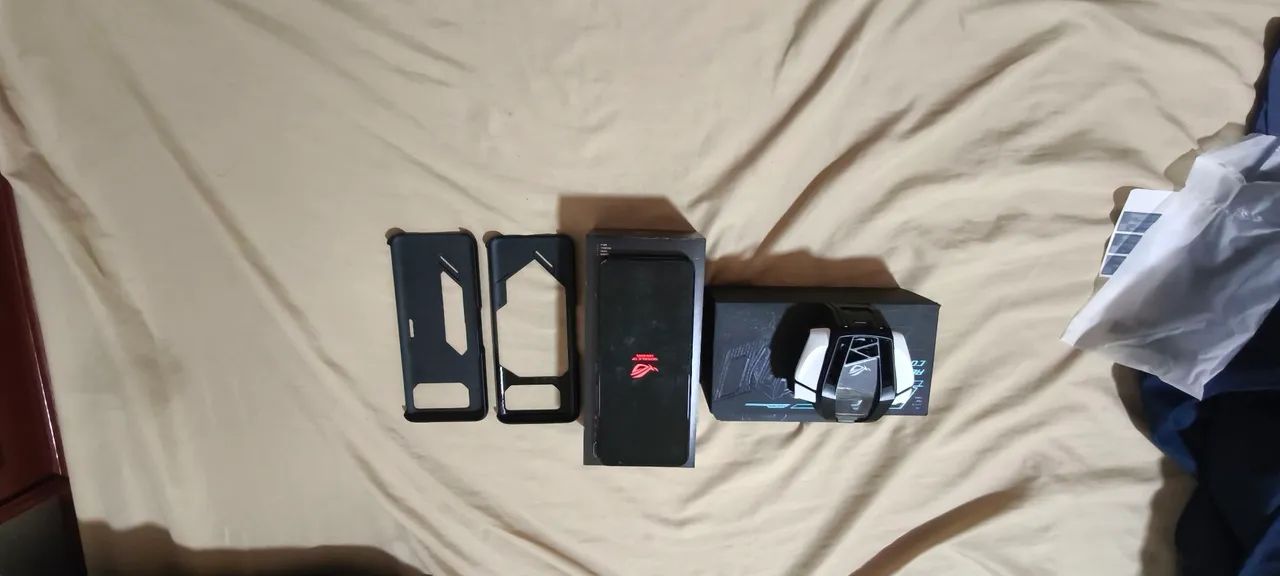 Rog Phone 6 celular gamer com cooler de resfriamento. - Foto 3
