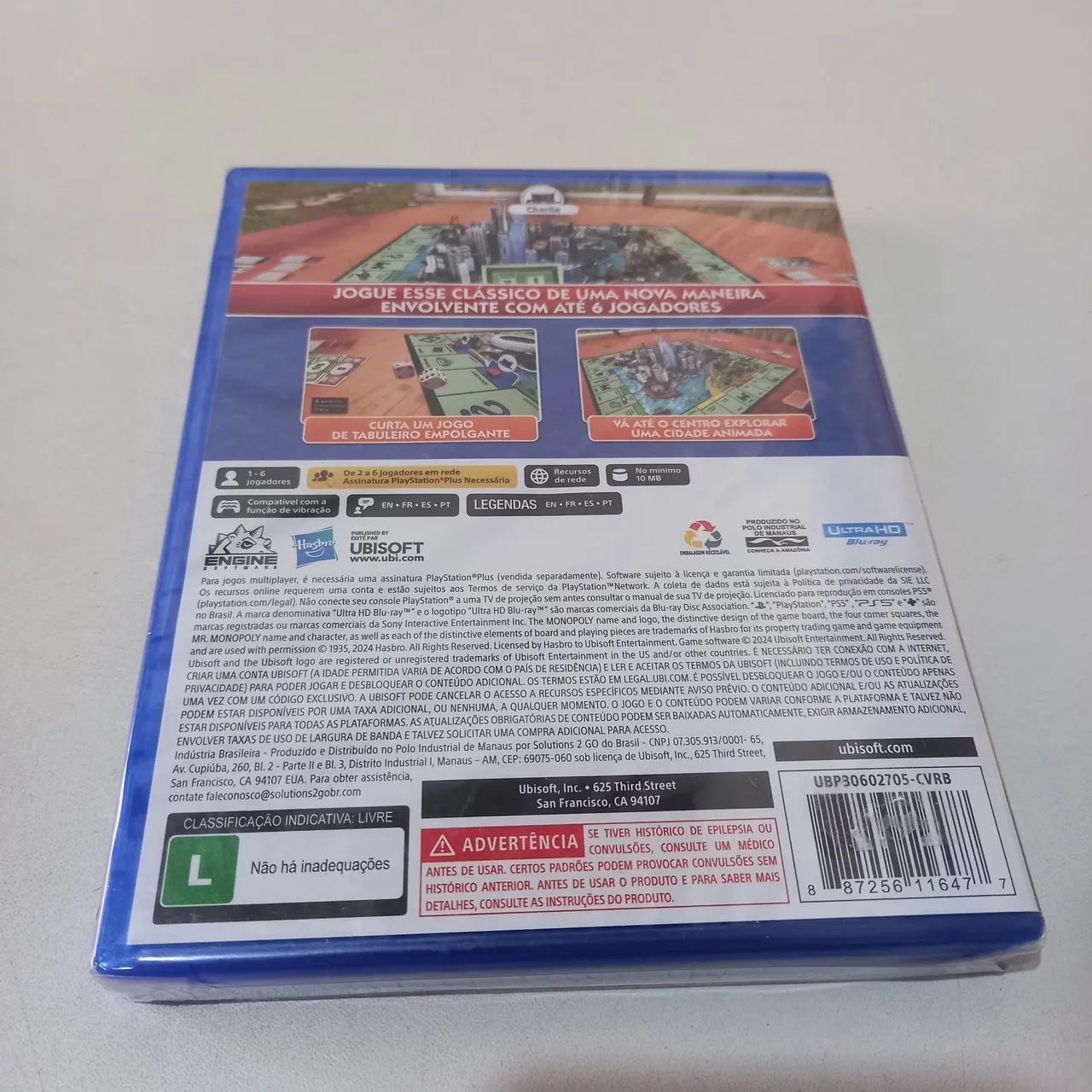 Jogo Ps5 Monopoly Lacrado - Foto 2