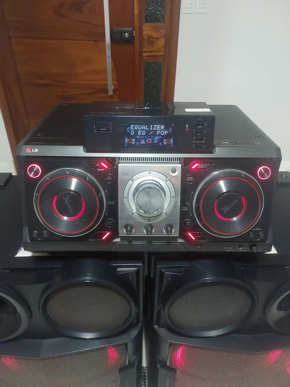 Mini system LG 9730, 2.500W de potência  - Foto 3