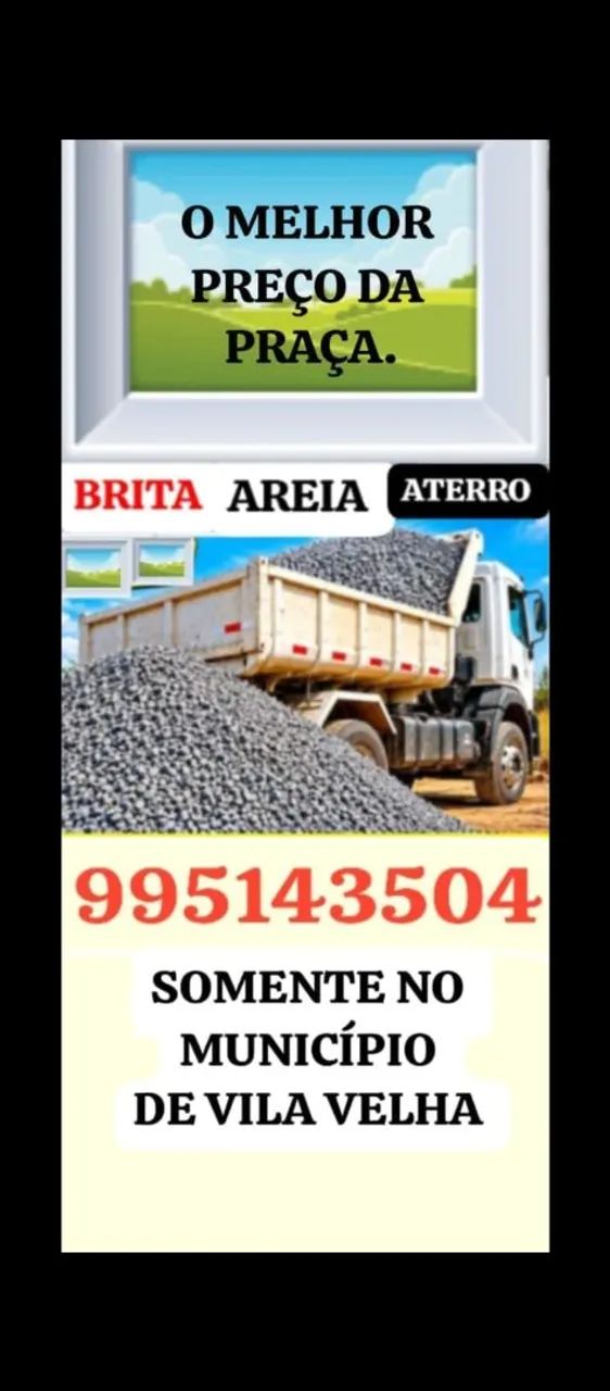 AREIA, BRITA E OUTROS
