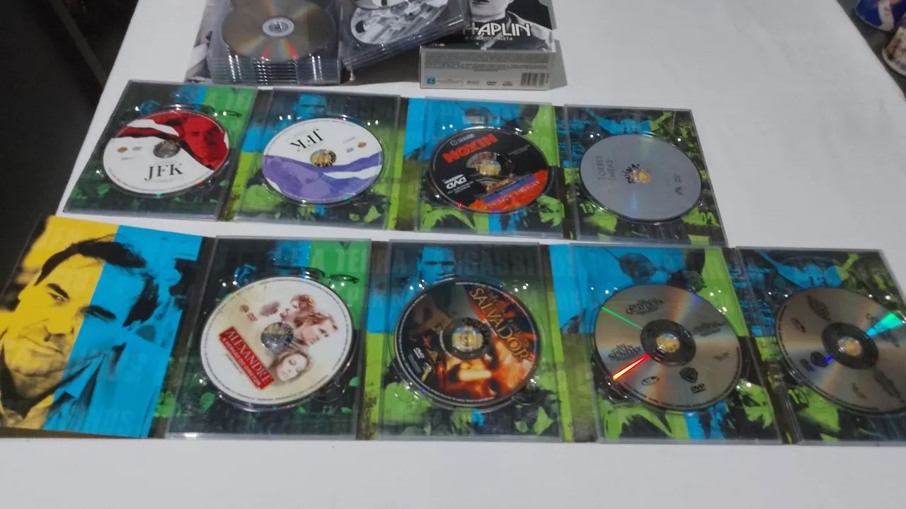 Box Chaplin Obra Completa+ Coleção Oliver Stone Vol 1 e 2 Originais  - Foto 3