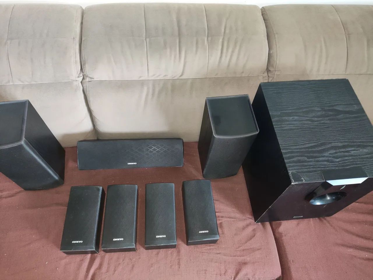 Onkio 7.1,caixas para home theter 