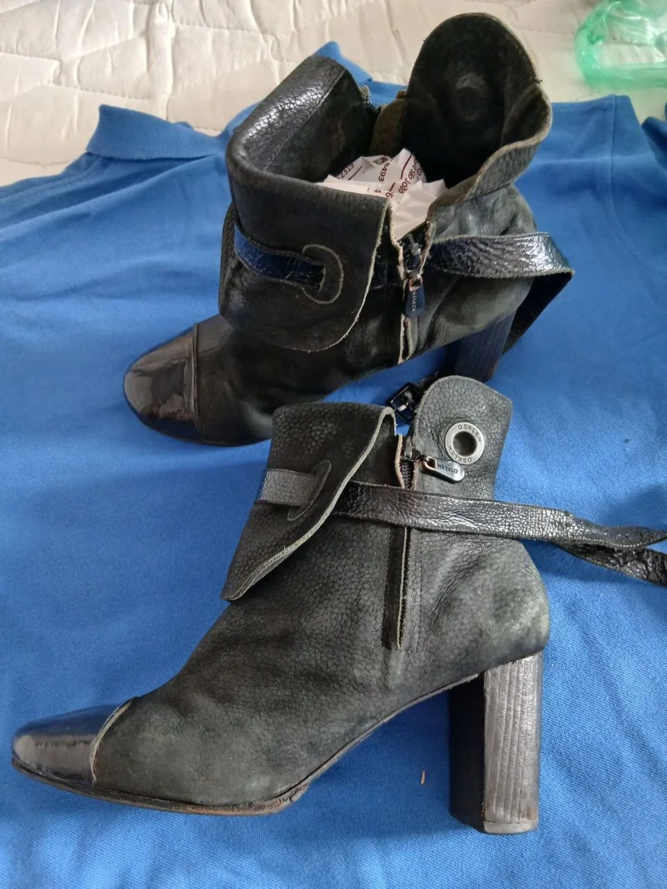 BOTA OSKLEN COURO LEGÍTIMO N38 - Foto 2