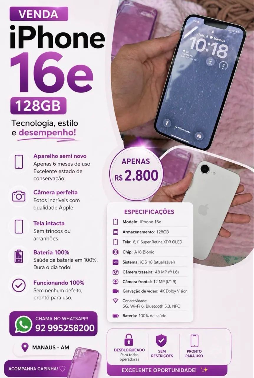 iPhone 16e
