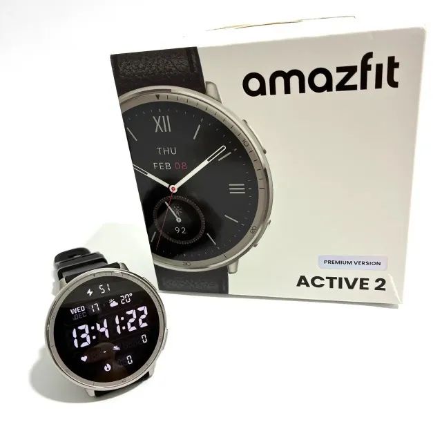 Amazfit Active 2 premium com 2 pulseiras - Foto 4