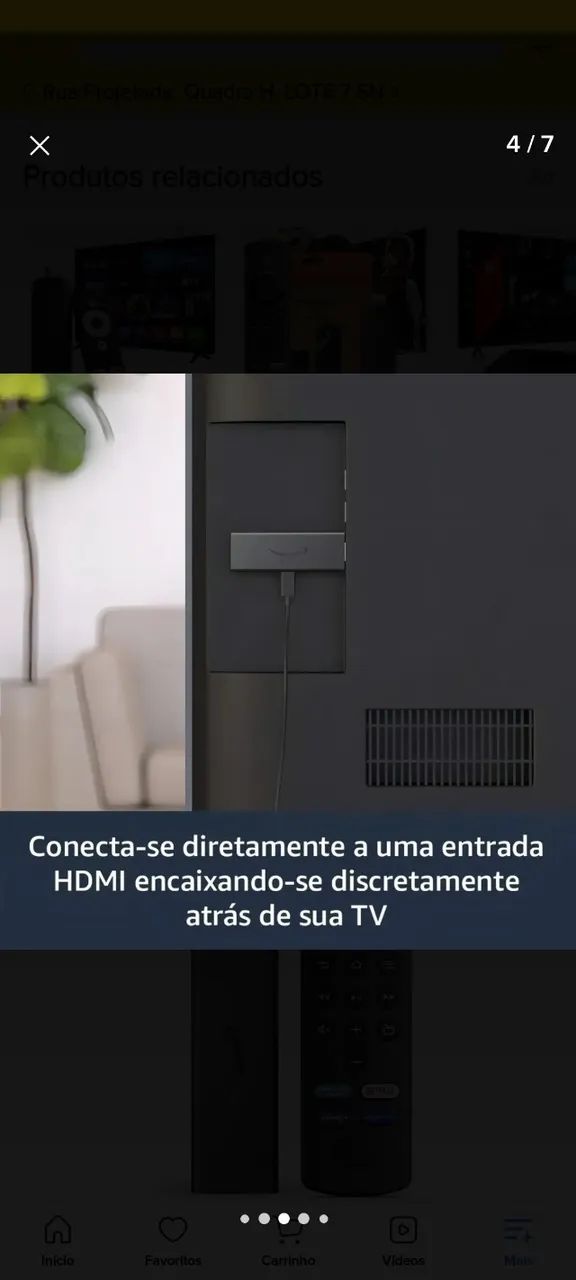 Fire Stick 3a geração  - Foto 3