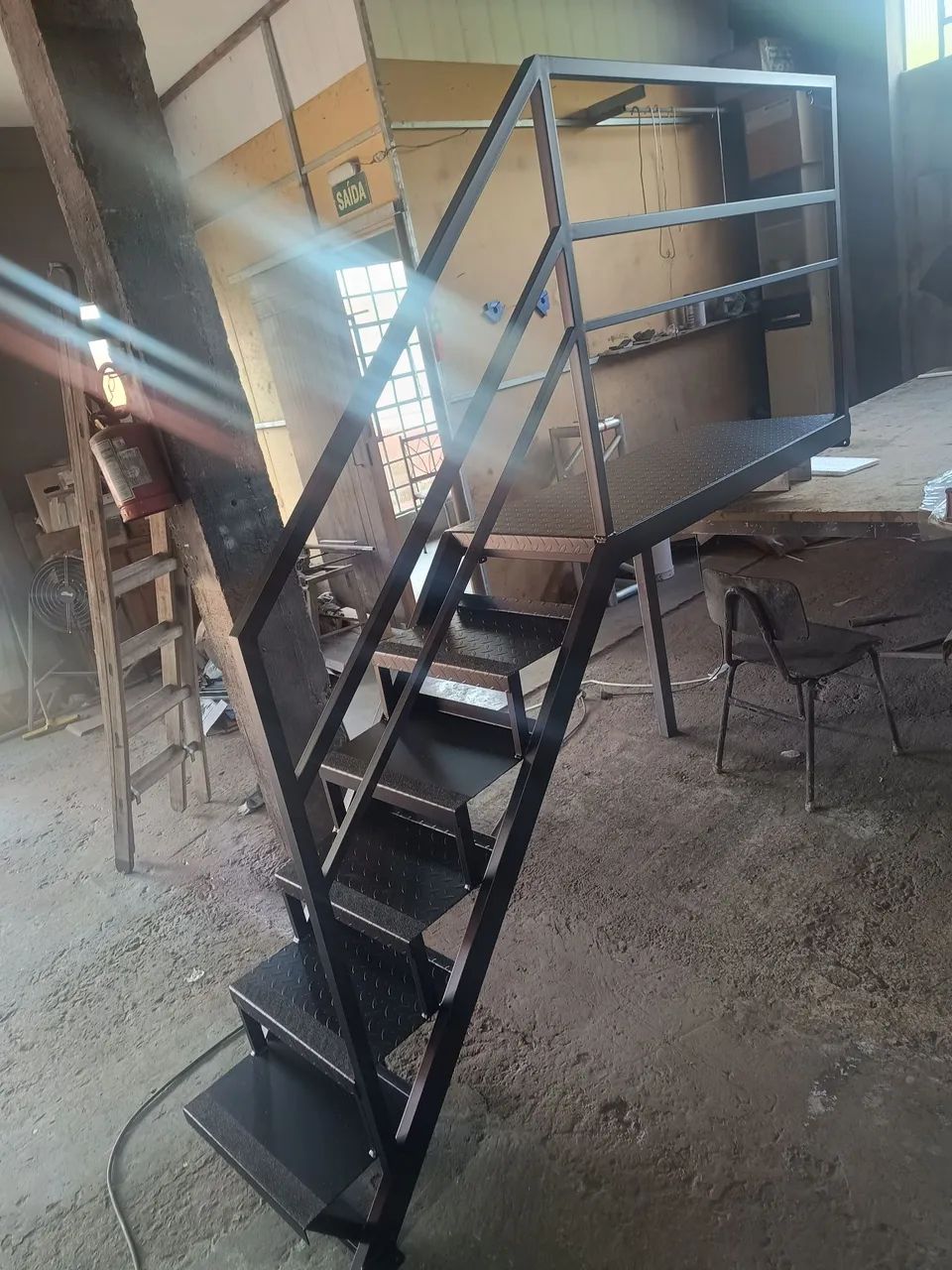 Escada de ferro