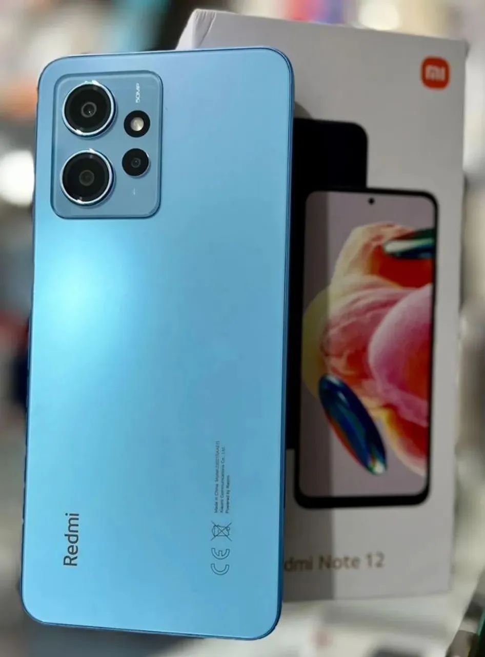 Xiaomi Redmi Note 12 128GB Azul - Perfeito Estado 