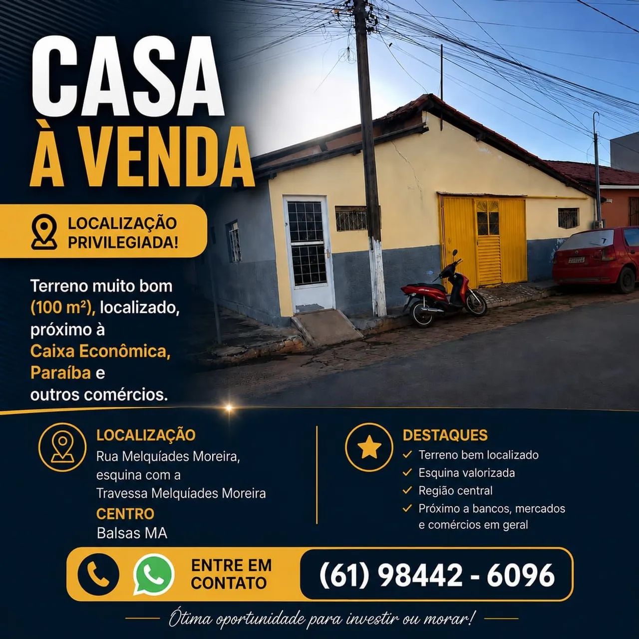 Casa a venda em Balsas-MA
