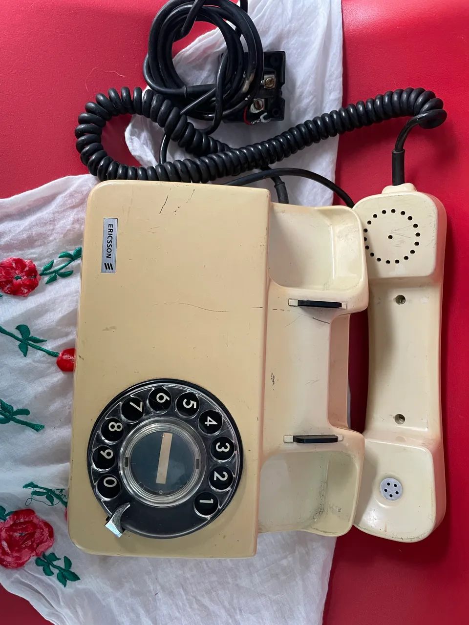 Telefone vintage de disco - Foto 3