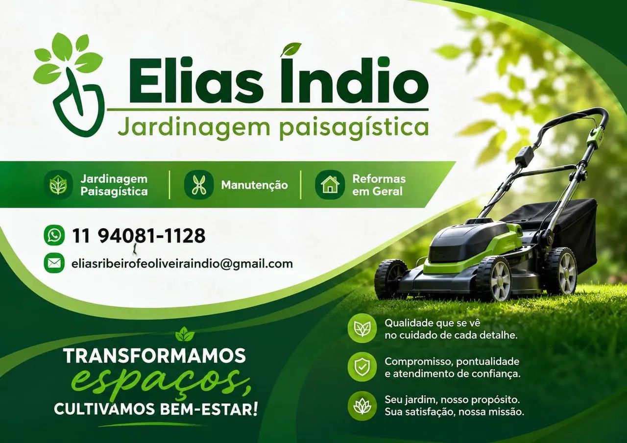 Jardineiro Profissional com preço justo 
