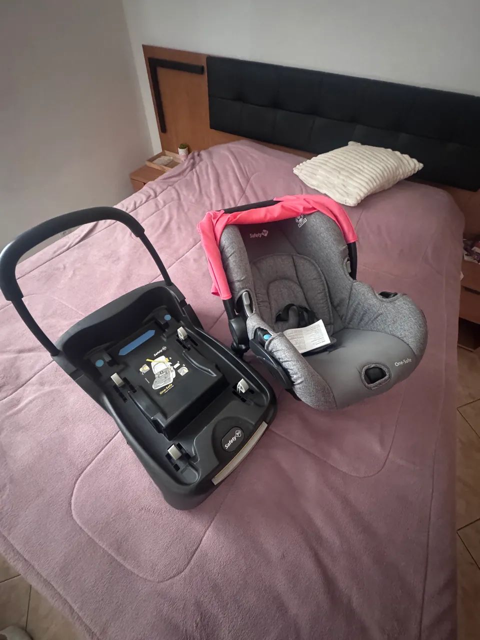Bebê Conforto Safety 1st One-Safe + Base Veicular - Foto 3