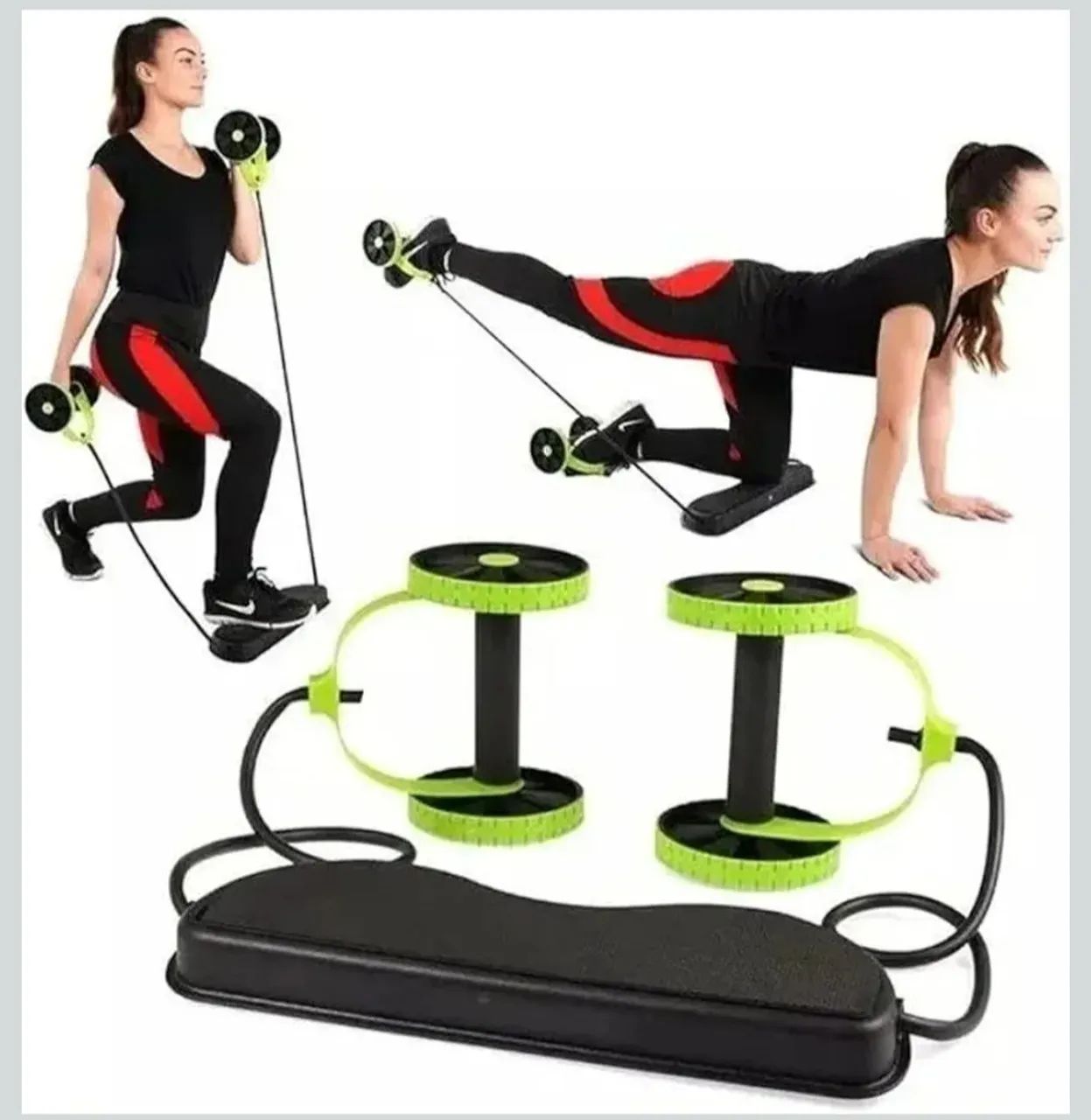 Kit de treinos + rodas abdominais - Foto 4