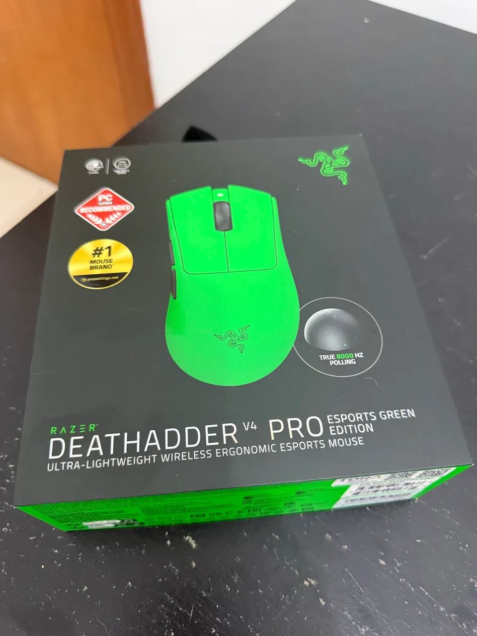Razer DeathAdder V4 Pro - Green Edition