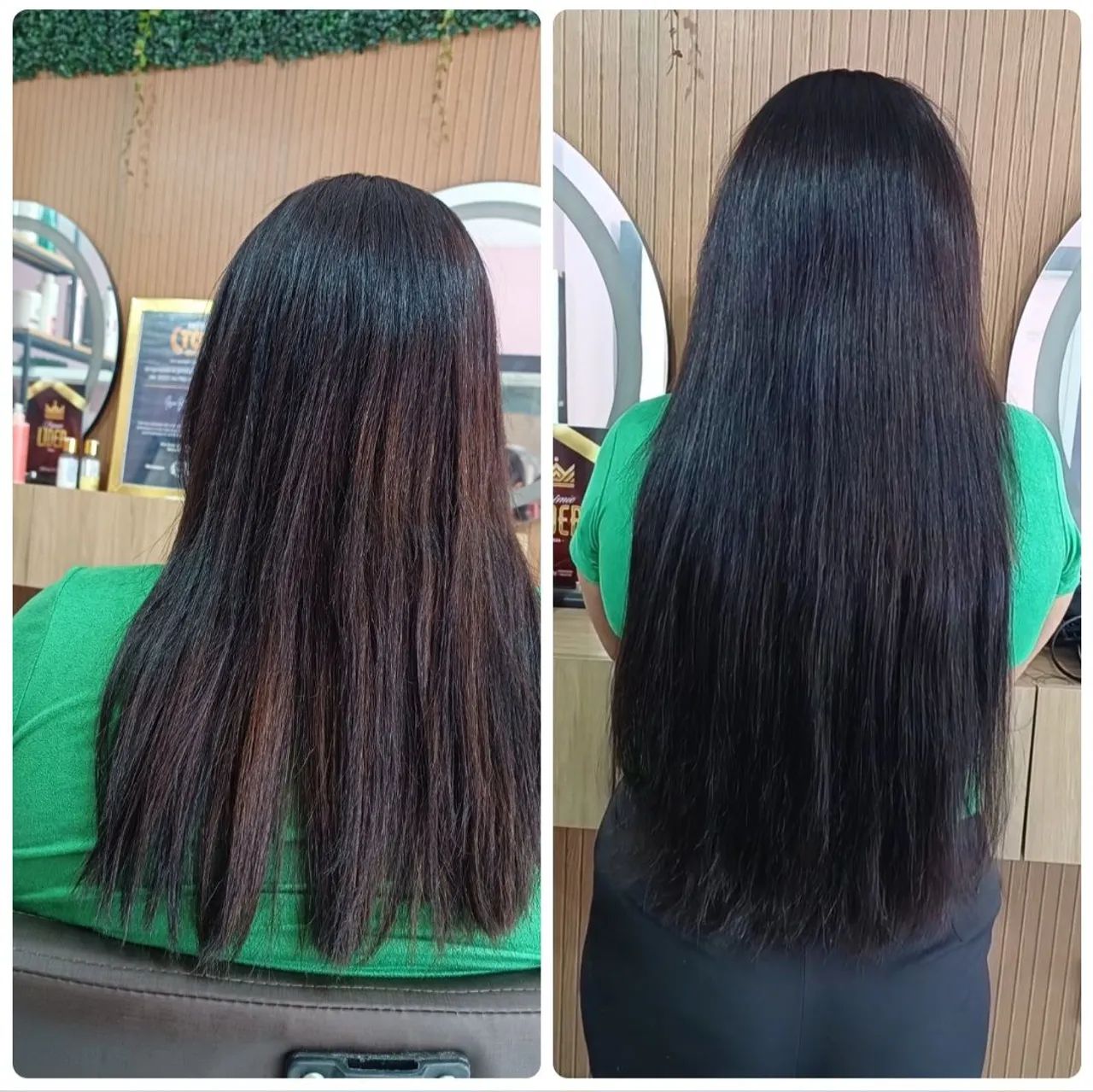 Mega hair cabelo humano com aplicação no método ponto americano no italiano e queratina 
