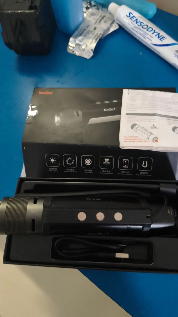 Lanterna Nextool (xiaomi) original semi nova  - Foto 3