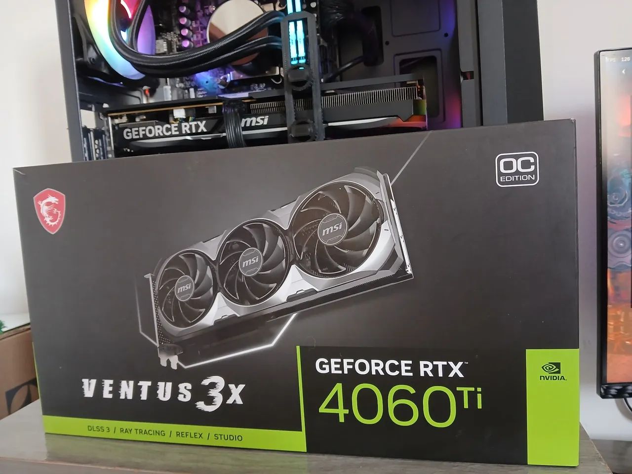 PC GAME: RTX 4060TI MSI VENTUS 3X / i5 12400f  - Foto 4