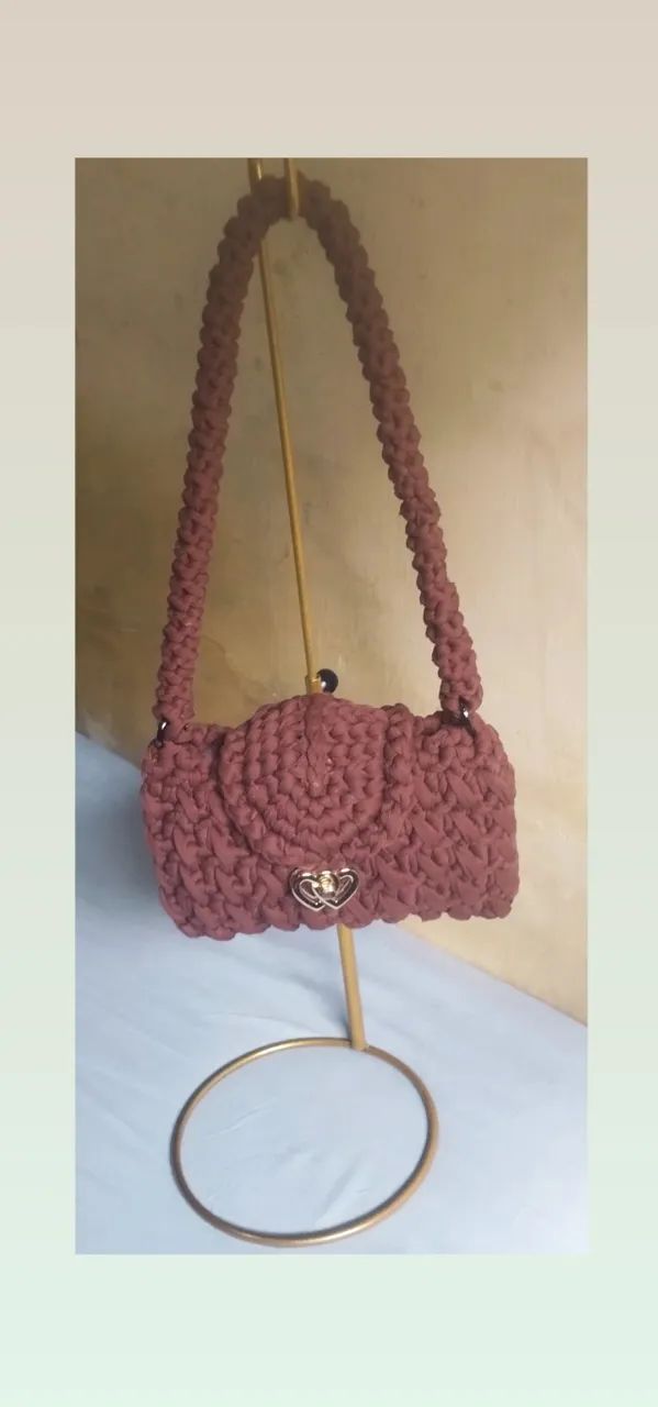 Bolsas em fio.de malha - Foto 4
