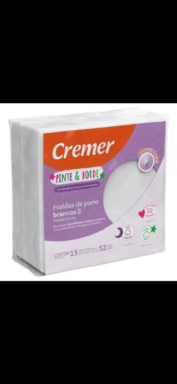 Fralda Cremer Pinte Borde