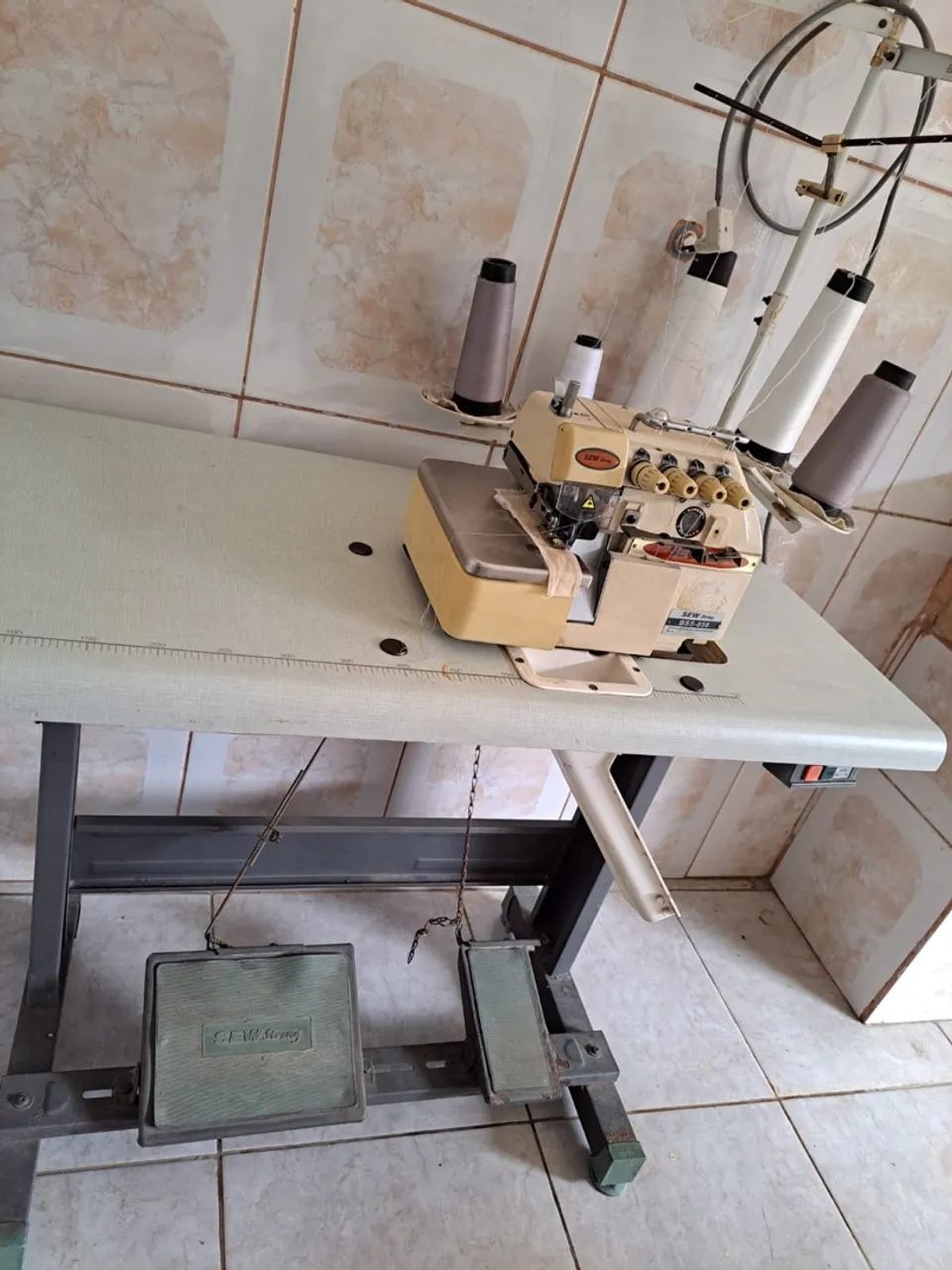 Máquina Interlock Industrial Sew Strong BSS-858 - Foto 5