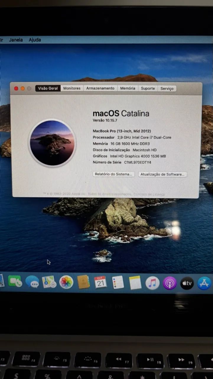 MacBook Pro 16 ram 480 ssd - Foto 3