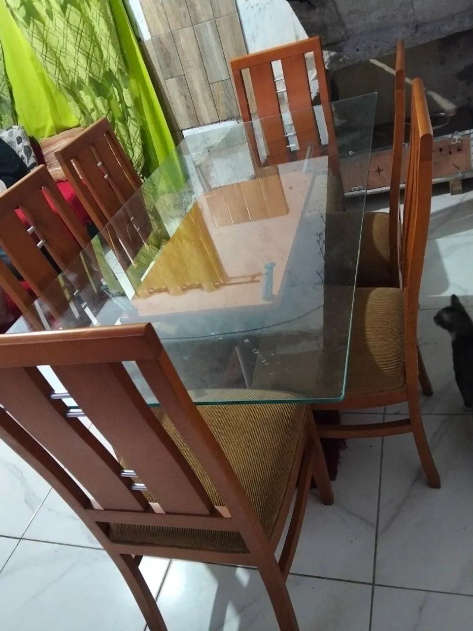 Mesa 6 cadeiras muito conservada  - Foto 4