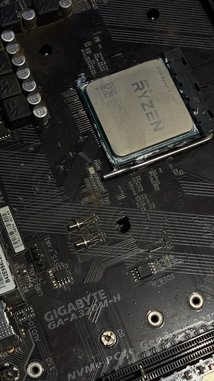 KIT placa mãe - processador - cooler