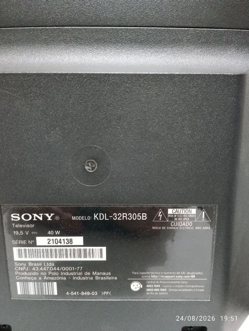 TV Sony Bravia 32 - Foto 4