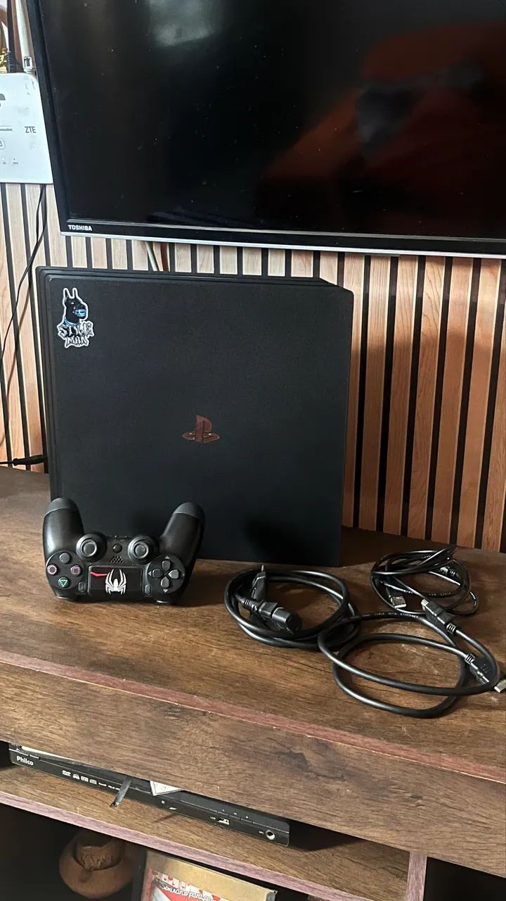PS4 PRO (1 controle) - Foto 2