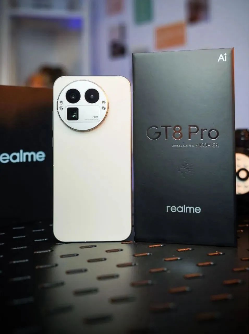 realme GT8 Pro 16/512GB グローバル（ロシア）版 Realme GT8 Pro 5G 512/16Gb RAM -Branco Azul - Celulares e