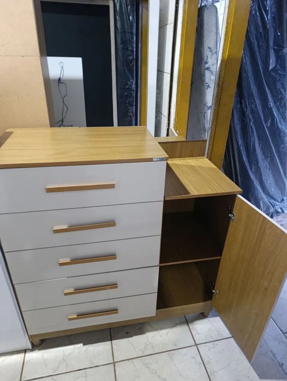Cômoda Lisboa Nova 570$ , entrega grátis  - Foto 2